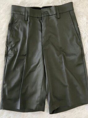 Men's Classic-Fit Stretch Olive Golf Shorts 29W